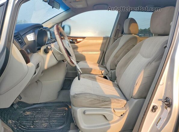JN8AE2KP6G9153228 2016 NISSAN QUEST Silver Vista interior delantera