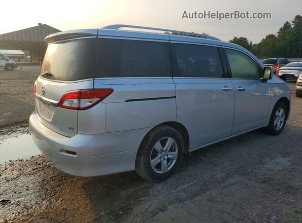 JN8AE2KP6G9153228 2016 NISSAN QUEST Silver Trasero derecho