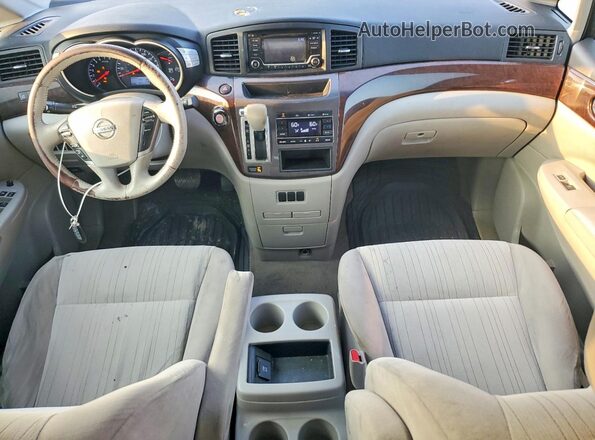 JN8AE2KP6G9153228 2016 NISSAN QUEST Silver Vista del salpicadero