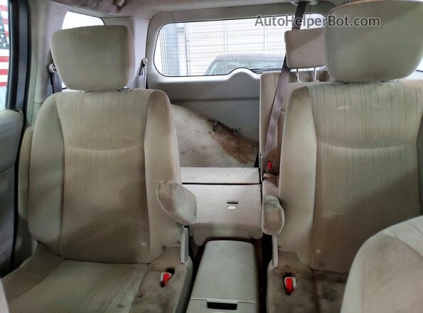 JN8AE2KP6G9155674 2016 NISSAN QUEST Gray Հետևի նստատեղերի տեսք
