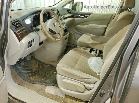 JN8AE2KP6G9155674 2016 NISSAN QUEST Gray Սալոնի դիմացի տեսք