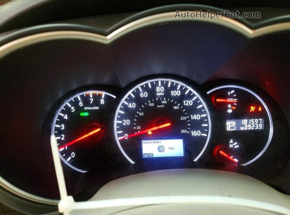 JN8AE2KP6G9155674 2016 NISSAN QUEST Gray Սարքավորումների վահանակի տեսք