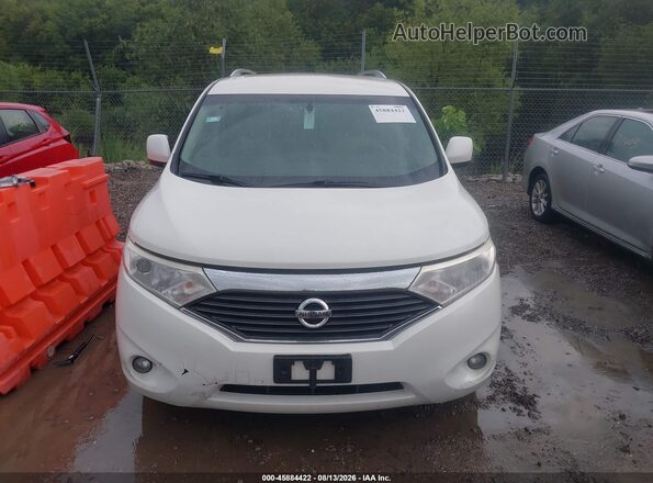 JN8AE2KP7G9151858 2016 NISSAN QUEST White Սարքավորումների վահանակի տեսք