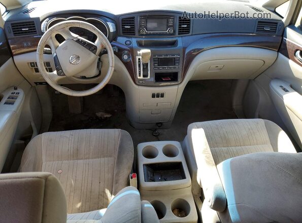 JN8AE2KP8G9154168 2016 NISSAN QUEST Gray Առջևի վահանակի տեսք