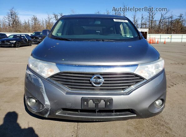 JN8AE2KP8G9154168 2016 NISSAN QUEST Gray Դիմացի տեսք