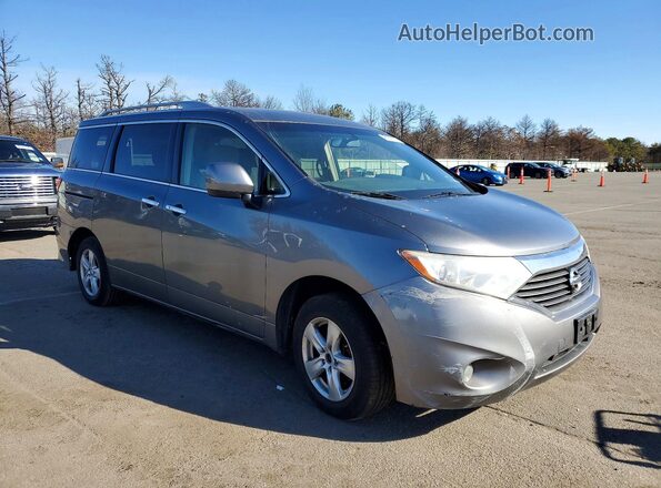 JN8AE2KP8G9154168 2016 NISSAN QUEST Gray Առջևի աջ