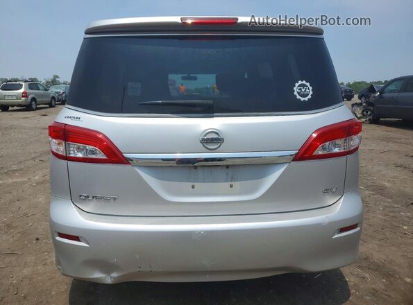 JN8AE2KP8H9165267 2017 NISSAN QUEST Silver Widok z tyłu