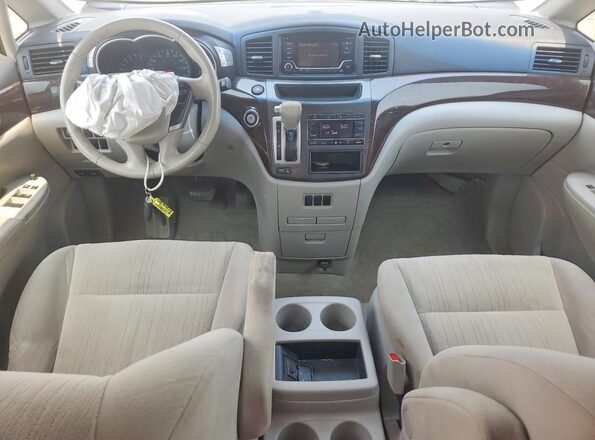 JN8AE2KP8H9165267 2017 NISSAN QUEST Silver Widok deski rozdzielczej