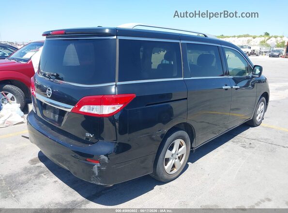 JN8AE2KP8H9167732 2017 NISSAN QUEST Black Հետևի աջ