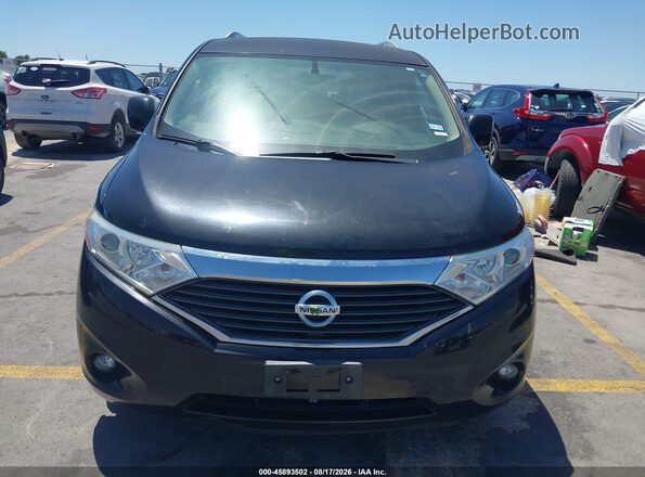 JN8AE2KP8H9167732 2017 NISSAN QUEST Black Դիմացի տեսք