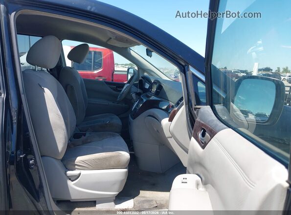 JN8AE2KP8H9167732 2017 NISSAN QUEST Black Սալոնի դիմացի տեսք