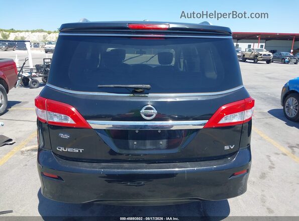JN8AE2KP8H9167732 2017 NISSAN QUEST Black 
