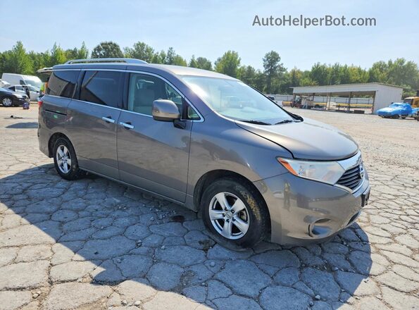 JN8AE2KP9G9154342 2016 NISSAN QUEST Gray წინა მარჯვენა
