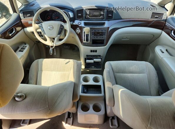 JN8AE2KP9G9154342 2016 NISSAN QUEST Gray წინა პანელის ხედი