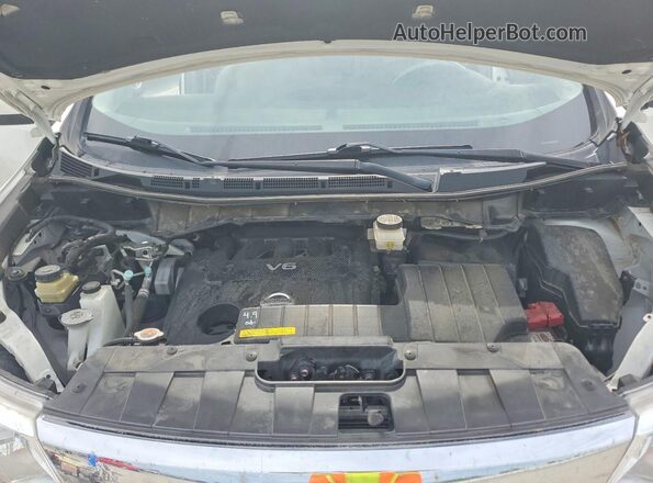JN8AE2KPXH9167215 2017 NISSAN QUEST White Vista del compartimento del motor