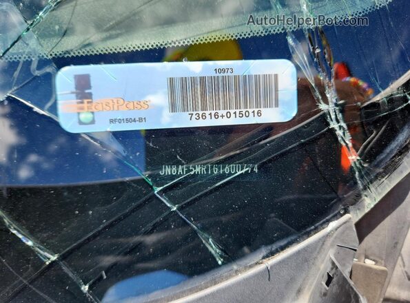 JN8AF5MR1GT600774 2016 NISSAN JUKE Серый Вид подкапотного пространства