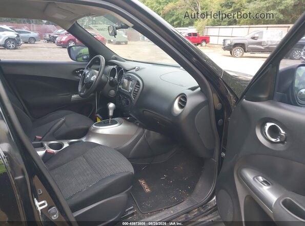 JN8AF5MR1GT609152 2016 NISSAN JUKE Black Widok wnętrza z przodu