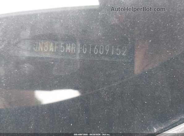 JN8AF5MR1GT609152 2016 NISSAN JUKE Black Widok komory silnika