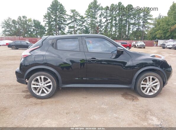 JN8AF5MR1GT609152 2016 NISSAN JUKE Black Widok wnętrza z tyłu