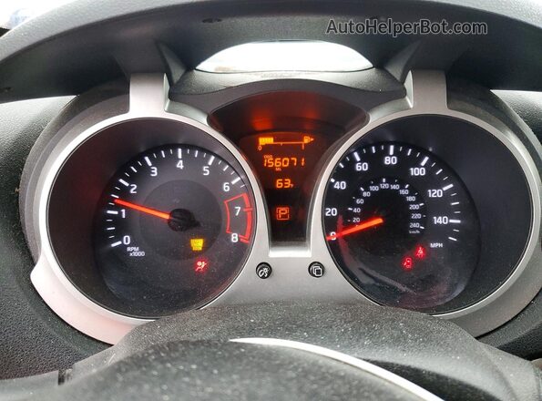 JN8AF5MR2GT603165 2016 NISSAN JUKE Silver Սարքավորումների վահանակի տեսք