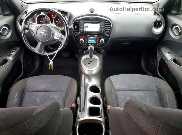 JN8AF5MR2GT603165 2016 NISSAN JUKE Silver Առջևի վահանակի տեսք