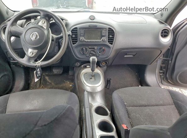 JN8AF5MR2HT704918 2017 NISSAN JUKE Silver Առջևի վահանակի տեսք