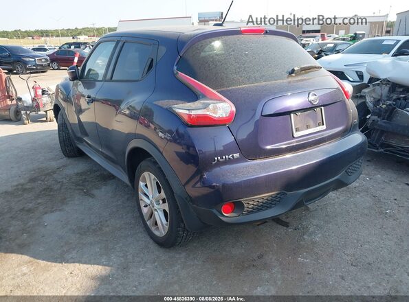 JN8AF5MR3GT608651 2016 NISSAN JUKE Blue Trasero izquierdo