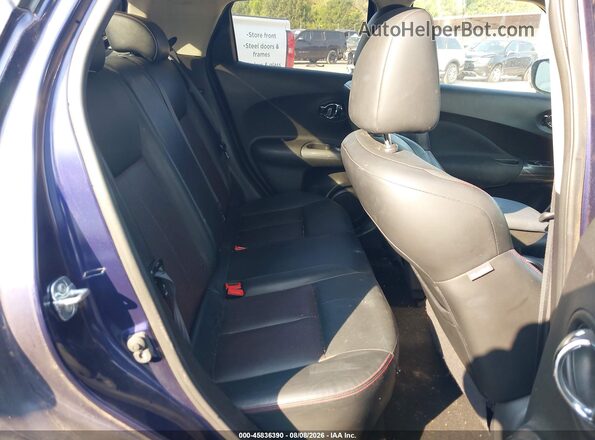 JN8AF5MR3GT608651 2016 NISSAN JUKE Blue Vista de la etiqueta del VIN