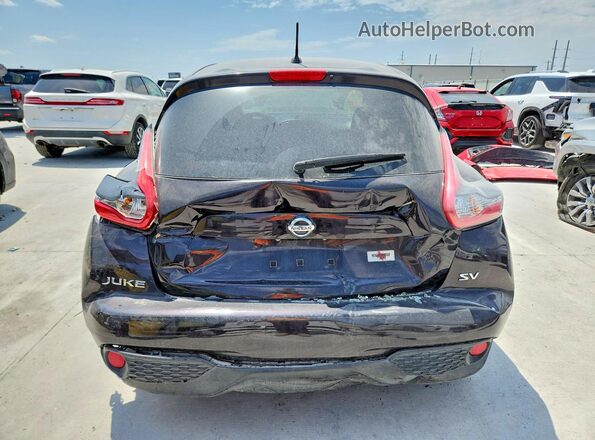 JN8AF5MR4HT700644 2017 NISSAN JUKE Maroon Rear view