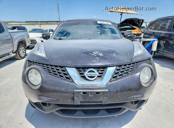 JN8AF5MR4HT700644 2017 NISSAN JUKE Maroon Front view