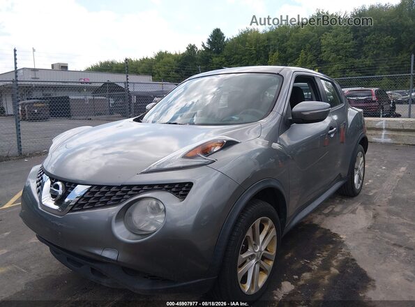 JN8AF5MR6GT609938 2016 NISSAN JUKE Gray Vista frontal