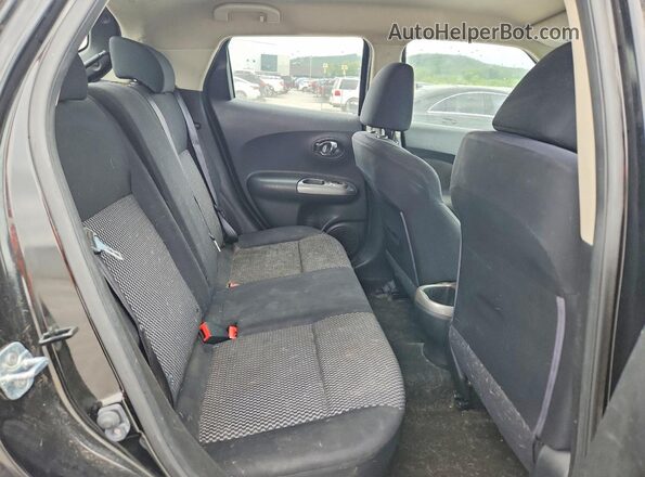 JN8AF5MR8GT601162 2016 NISSAN JUKE Black Вид задніх сидінь