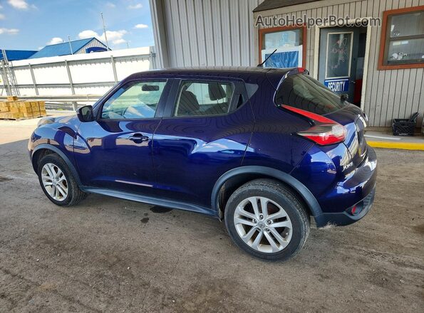 JN8AF5MR8GT606622 2016 NISSAN JUKE Blue Trasero derecho