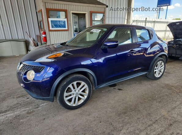 JN8AF5MR8GT606622 2016 NISSAN JUKE Blue Trasero izquierdo