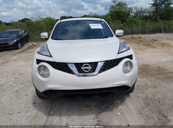 JN8AF5MR9HT700915 2017 NISSAN JUKE White Widok zestawu wskaźników