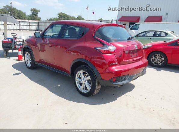 JN8AF5MRXGT607996 2016 NISSAN JUKE Red Tył lewy