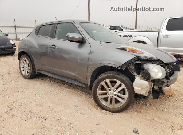 JN8AF5MRXGT610302 2016 NISSAN JUKE Gray წინა მარჯვენა