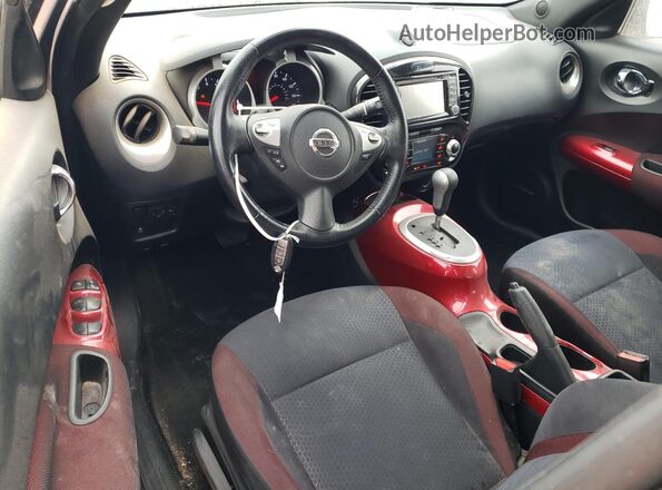 JN8AF5MRXGT610302 2016 NISSAN JUKE Gray წინა პანელის ხედი