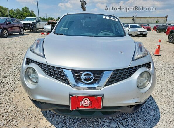 JN8AF5MRXHT702320 2017 NISSAN JUKE Silver Вид спереду