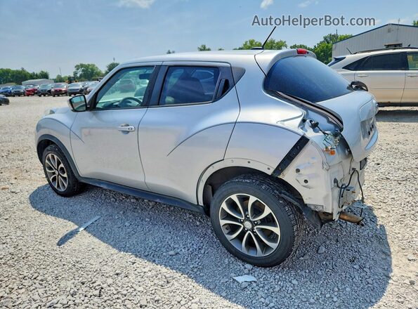 JN8AF5MRXHT702320 2017 NISSAN JUKE Silver Задня ліва чверть