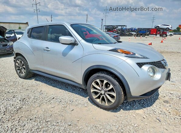 JN8AF5MRXHT702320 2017 NISSAN JUKE Silver Передня права чверть