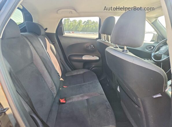 JN8AF5MRXHT703063 2017 NISSAN JUKE Black Widok wnętrza z tyłu