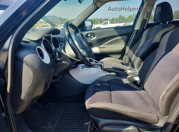 JN8AF5MRXHT703063 2017 NISSAN JUKE Black Widok wnętrza z przodu