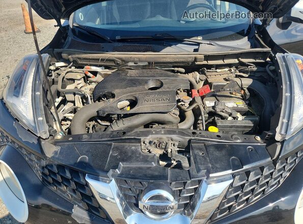 JN8AF5MRXHT703063 2017 NISSAN JUKE Black Widok komory silnika