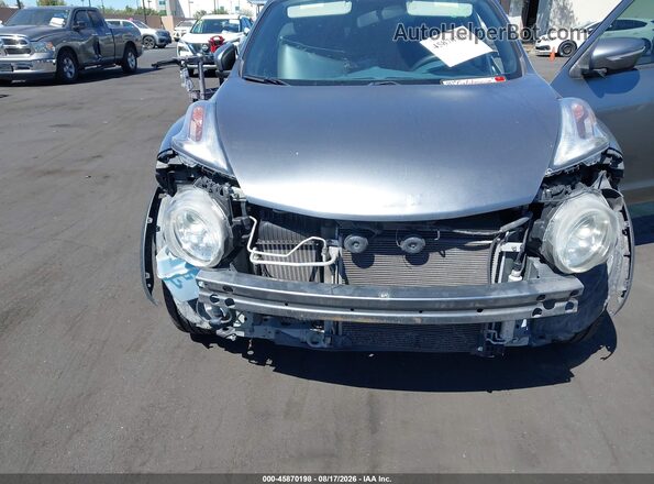 JN8AF5MRXHT706237 2017 NISSAN JUKE Gray Вид спереду