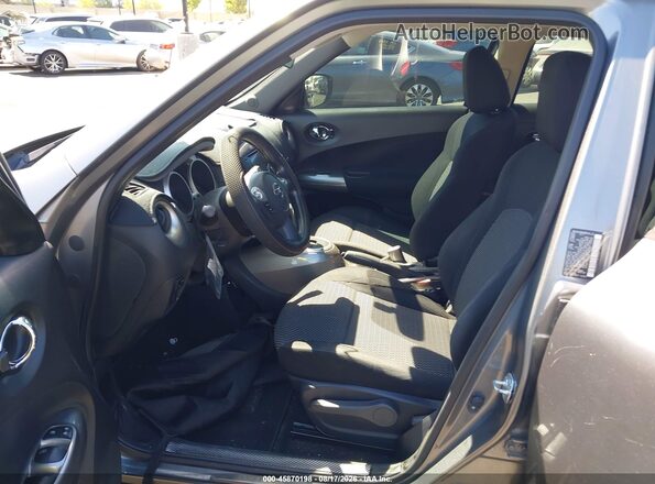JN8AF5MRXHT706237 2017 NISSAN JUKE Gray Вид салону спереду