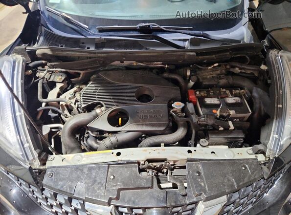 JN8AF5MV0GT651356 2016 NISSAN JUKE Black Вид задньої частини салону