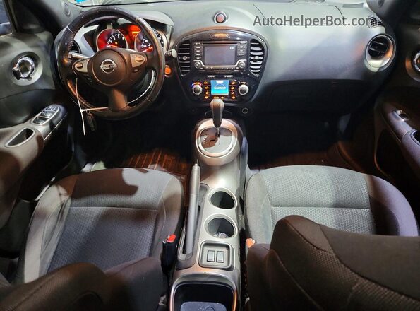 JN8AF5MV0GT651356 2016 NISSAN JUKE Black Вид панелі приладів