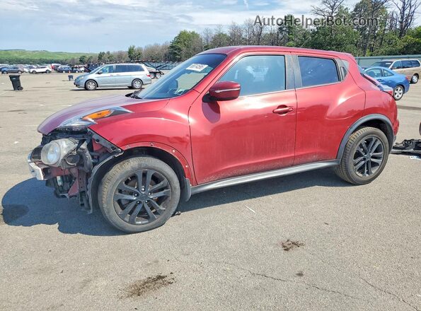 JN8AF5MV0GT653415 2016 NISSAN JUKE Red უკანა მარცხენა