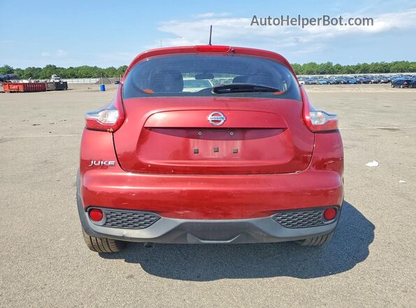 JN8AF5MV0GT653415 2016 NISSAN JUKE Red ძრავის განყოფილების ხედი